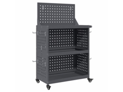 Maison Exclusive - Carro De Herramientas Con Estante Antracita 65 X 35 X 111 Cm