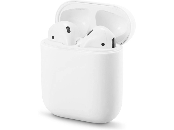 Funda WISETONY 5052439394439 (Para AirPods - Blanco)