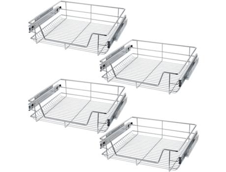 4 Cajones Telescópicos para Cocina Y Dormitorio
