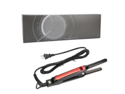 Plancha De Pelo Rectificadora Y Rizadora Con Iones Negativos, Ajustable En Temperatura, Profesional