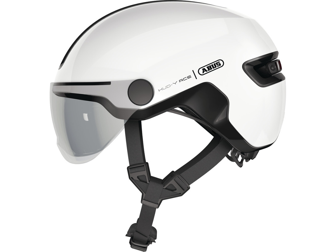 Casco de Ciclismo ABUS Hud-Y Ace Veludo (Negro)