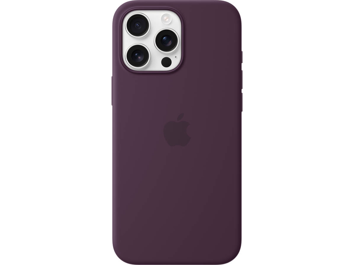 Funda APPLE Silicone Case con MagSafe para iPhone 16 Pro Max (Plum)