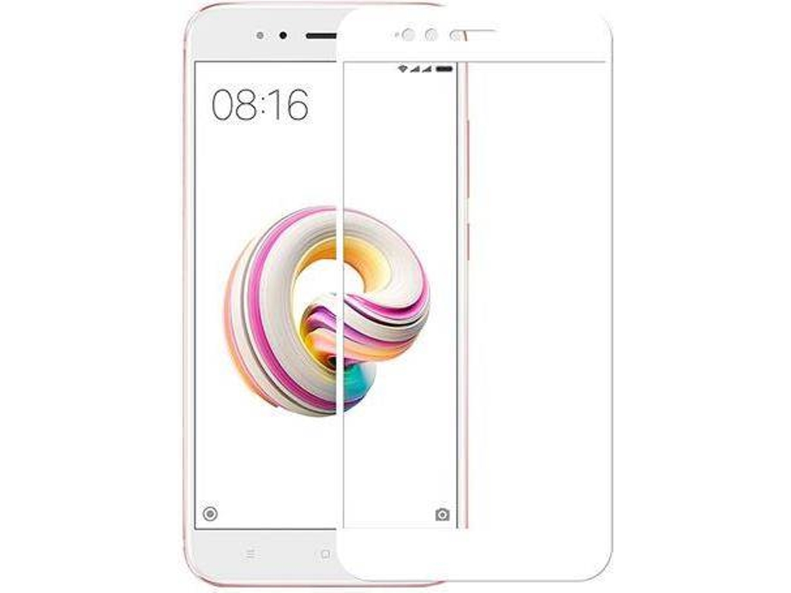 Protector Cristal Templado Xiaomi Mi A1«5X Multi4You Full Cover 3D Blanco