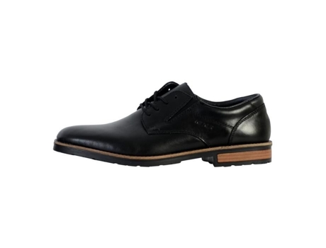 Mocasines de Hombre RIEKER Goma Negro (44)
