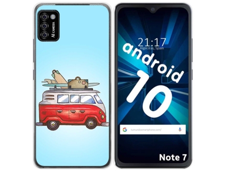 Carcasa Cubot Note 7 TUMUNDOSMARTPHONE Dibujos Multicolor
