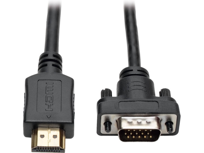 Adaptador HDMI TRIPP LITE (VGA - HDMI - Negro)