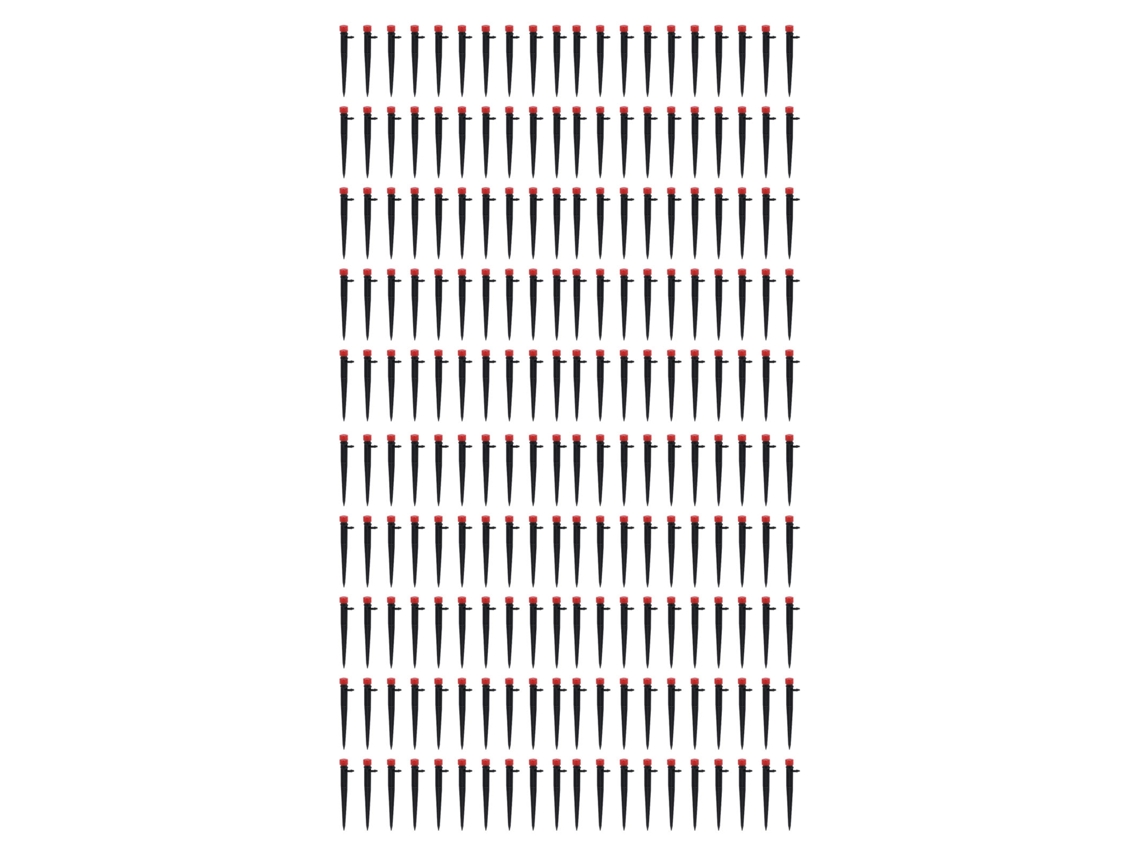 200 Goteros De Riego Ajustables De 360 Grados Con 8 Orificios Para Manguera (4/7 Pulgadas)