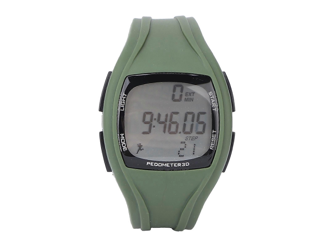 Reloj de pulsera inteligente multifuncional, resistente al agua, digital, deportivo, podómetro, verde, para bicicleta eléctrica.