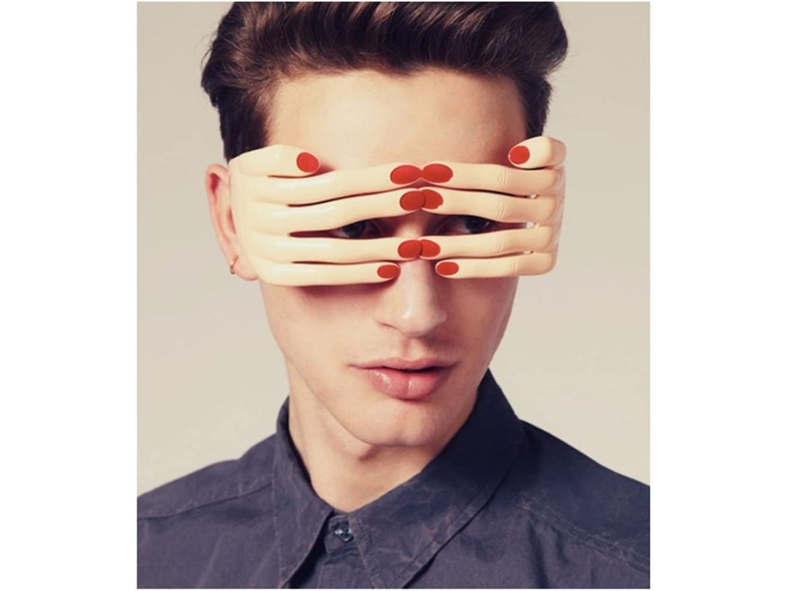Divertidas Gafas De Fiesta Con Forma De Dedos, Nuevo Antifaz Para Fiestas.