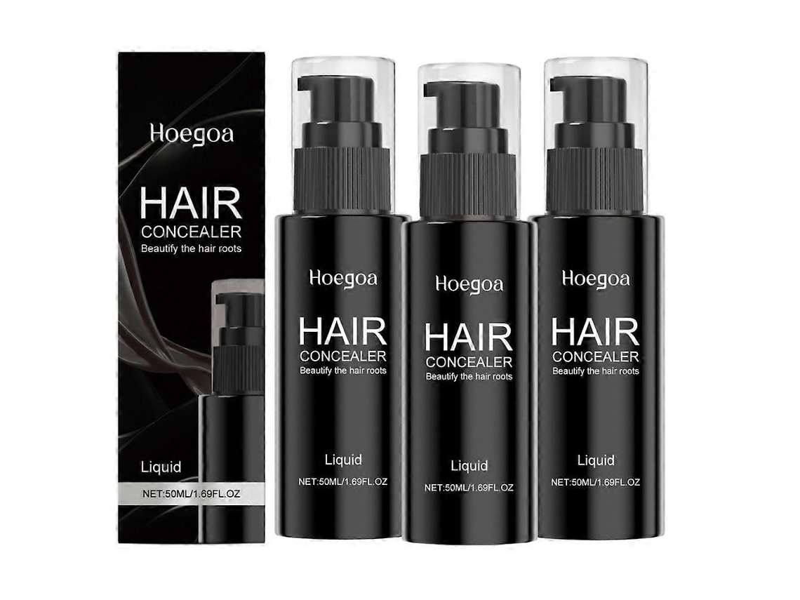 Concealer Líquido Para Cabelo Cor Marrom Preto Natural Suave Duradouro Fácil De Limpar