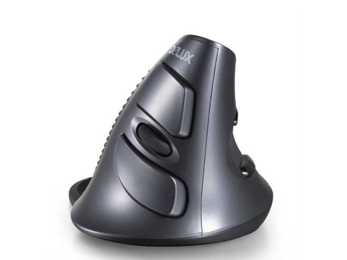 Ratón vertical inalámbrico diseñado ergonómicamente M618 para computadora PC