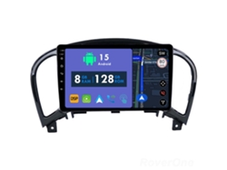 Coche Radio Android Auto Autoradio 8GB RAM 128G ROM CarPlay Navegación GPS Pantalla Táctil RoverOne para Nissan Juke 2010 - 2014 