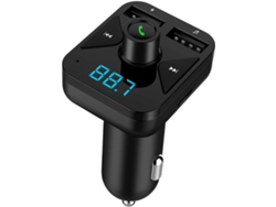 Cargador Inalámbrico Para Autorradio Con Puertos Usb Y Tarjeta De Memoria Principal.