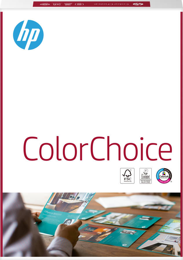 Papel para impresoras de inyección de tinta HP Color Choice 500/A3/297x420