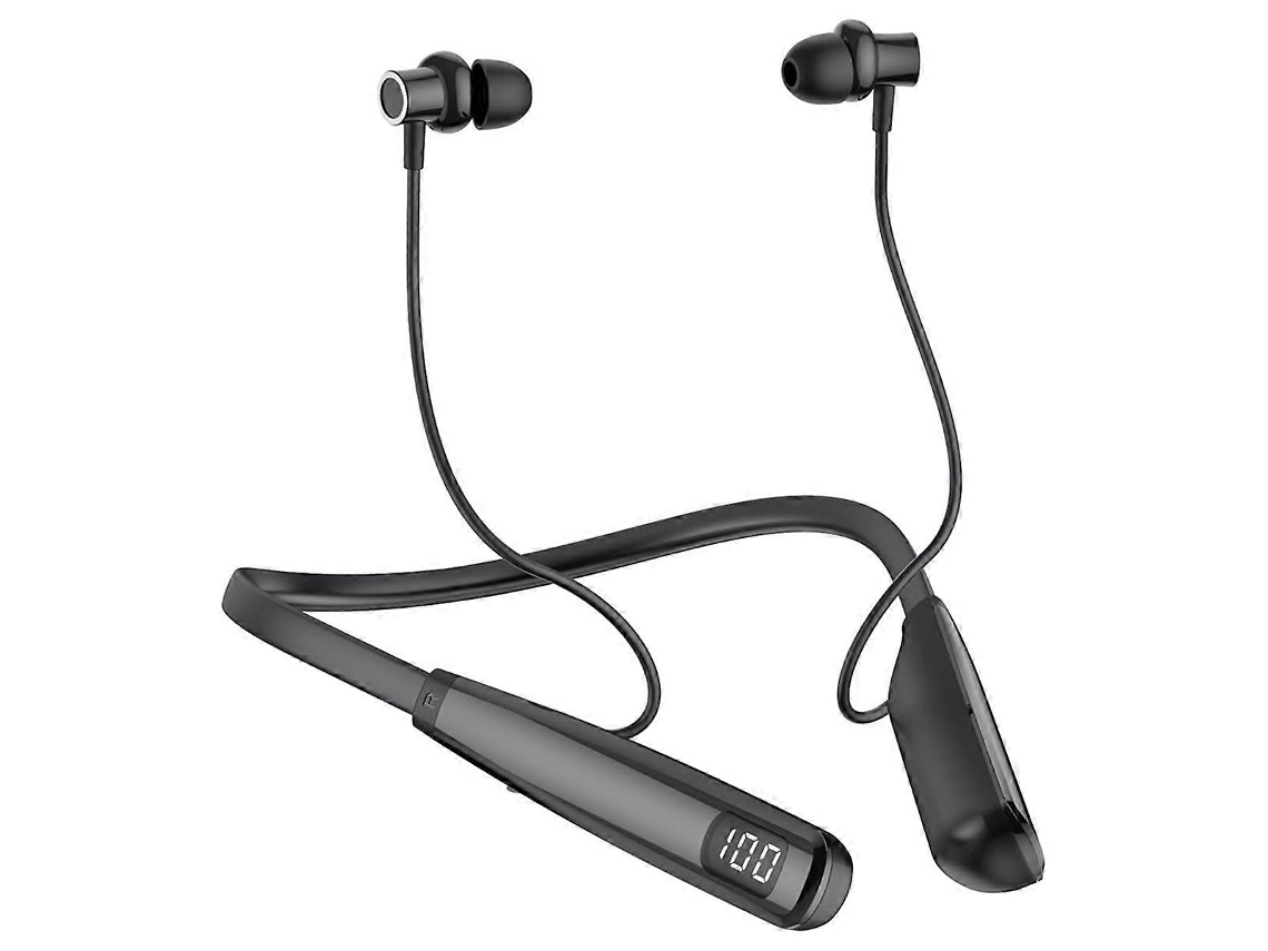 Auriculares Deportivos Intraaurales Inalámbricos Con Banda Para El Cuello Y Micrófono