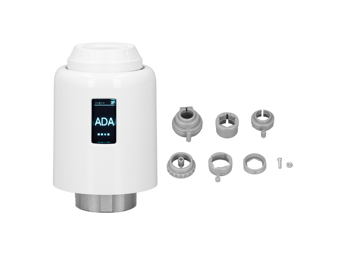 Válvula De Radiador Inteligente Programable Con Control Mediante Aplicación Móvil.