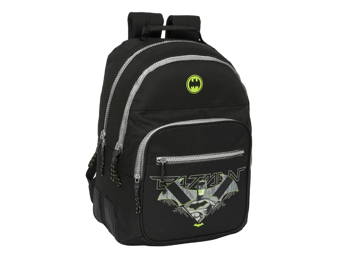 Mochila escolar Batman Game Over (poliéster 600d negro)