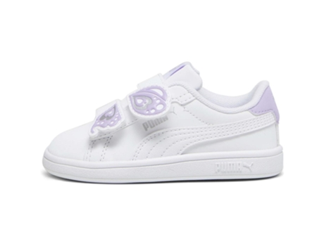 Zapatillas de Niña PUMA Smash Butterfly Blanco (26)