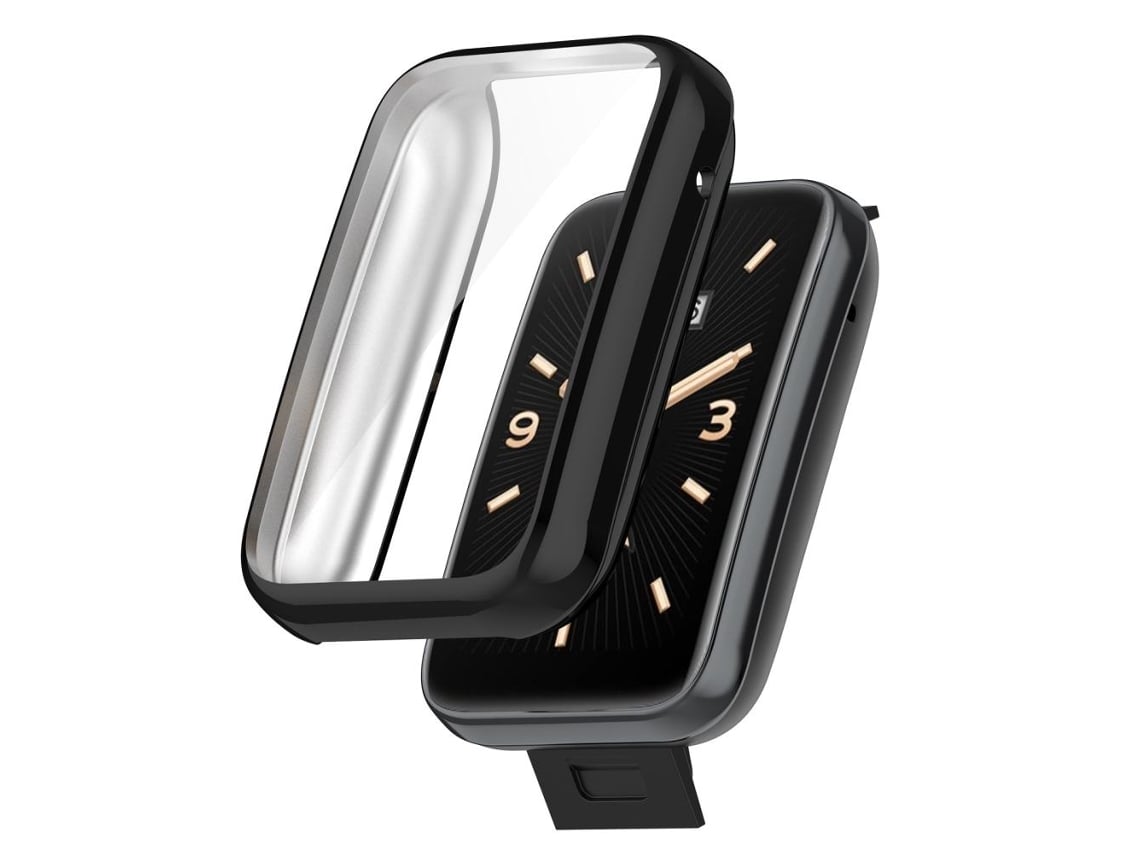 Capa De Vidro Temperado Com Moldura Tpu Para Xiaomi Band7 Pro Relógio Inteligente Proteção Antichoque