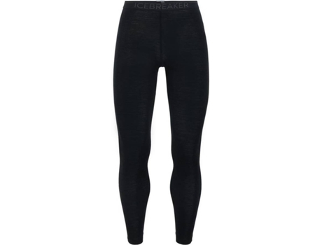 Icebreaker Mens 175 everyday leggings malla para hombre ropa interior negro