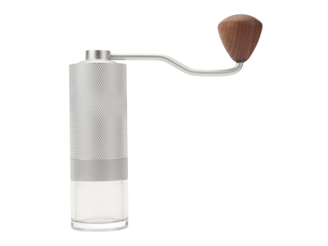 Molinillo De Café Manual Portátil Con Asa, Práctico Para El Hogar, La Oficina, Los Viajes Y Como Regalo. Color Blanco.