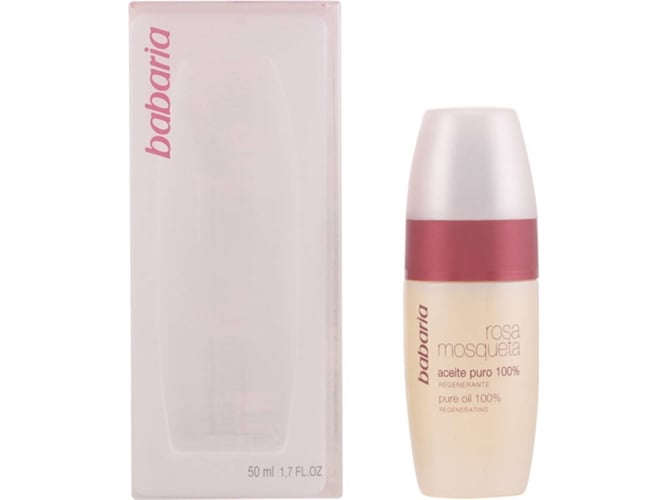Crema Facial BABARIA Rosa Mosqueta Aceites Puro Facial (50 ml)