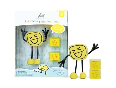 Personaje Alex 2 Cubos De Luz Amarillos GLOPALS