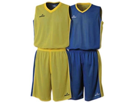 Equipo Completo para Hombre MERCURY EQUIPMENT Dallas Reversível Multicolor para Baloncesto (L)