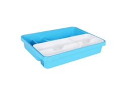 Organizador Para Cubiertos Lacis Plástico Doble (31 X 39,5 Cm)