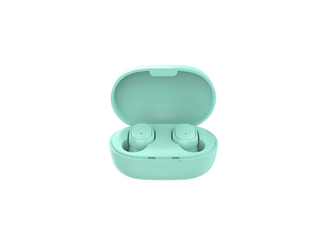 (verde) Auriculares Estéreo Inalámbricos Bluetooth Tws, Micrófono Y Estuche De Carga, Cancelación De Ruido