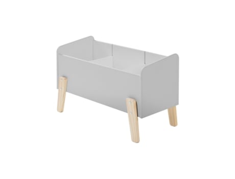 Caja de juguetes infantil Vipack Gris Frío PETITS-MEUBLES