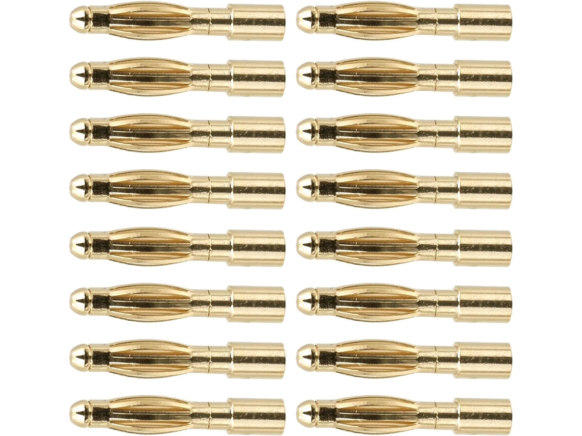 Lote De 30 Pares De Conectores Banana De Latón Para Adaptadores De Cables De Altavoz.
