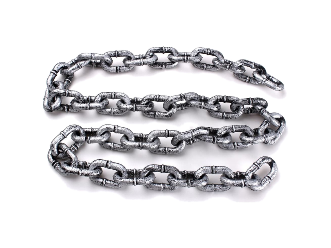 Cadenas de plástico para disfraces de Halloween, accesorios y decoraciones.