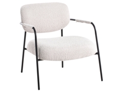 Sillón Beliani Ausvika en poliéster beige 70x71x74