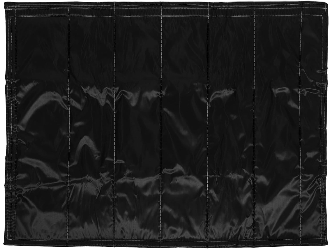 Manta Aislante Para Chimenea De 116 X 87 Cm En Lona Oxford Con Relleno De Algodón, Resistente Al Viento Y