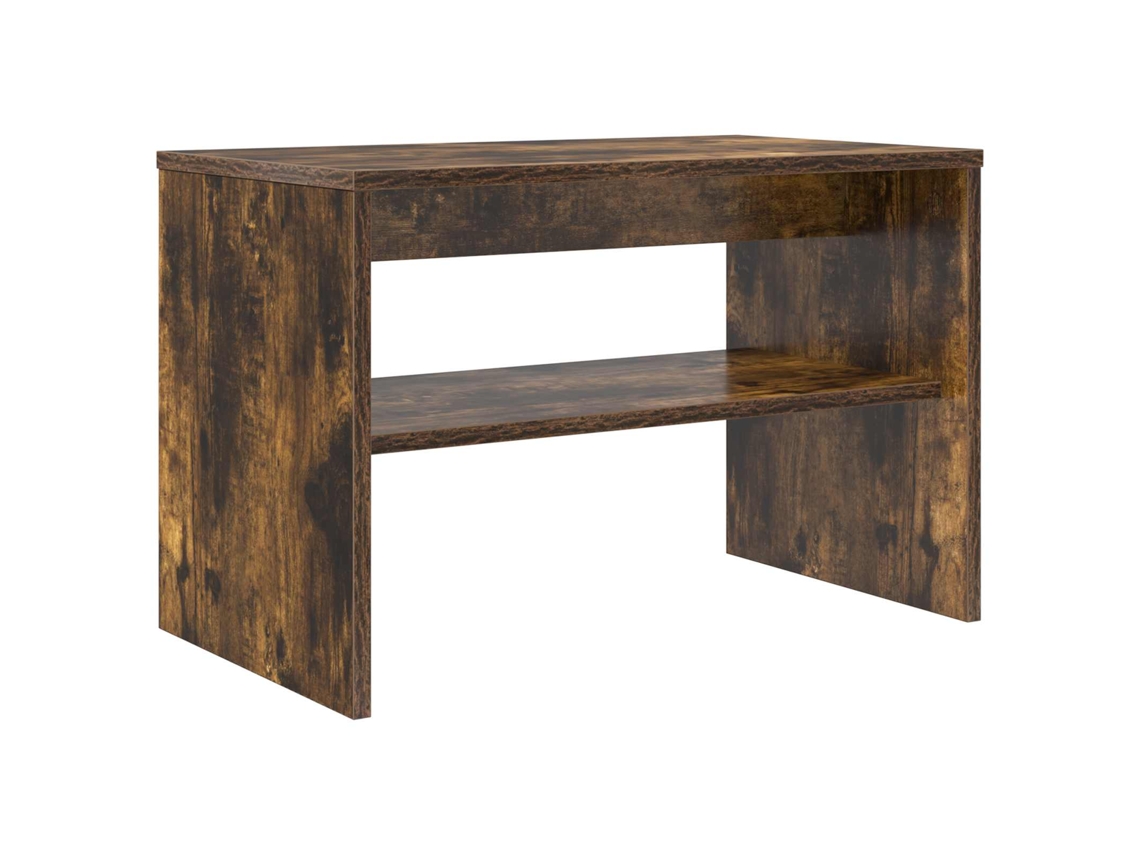 Mueble De Tv | Armario Para Tv | Gabinete De Tv Roble Ahumado 60 X 35 X 40 Cm Madera De Ingeniería