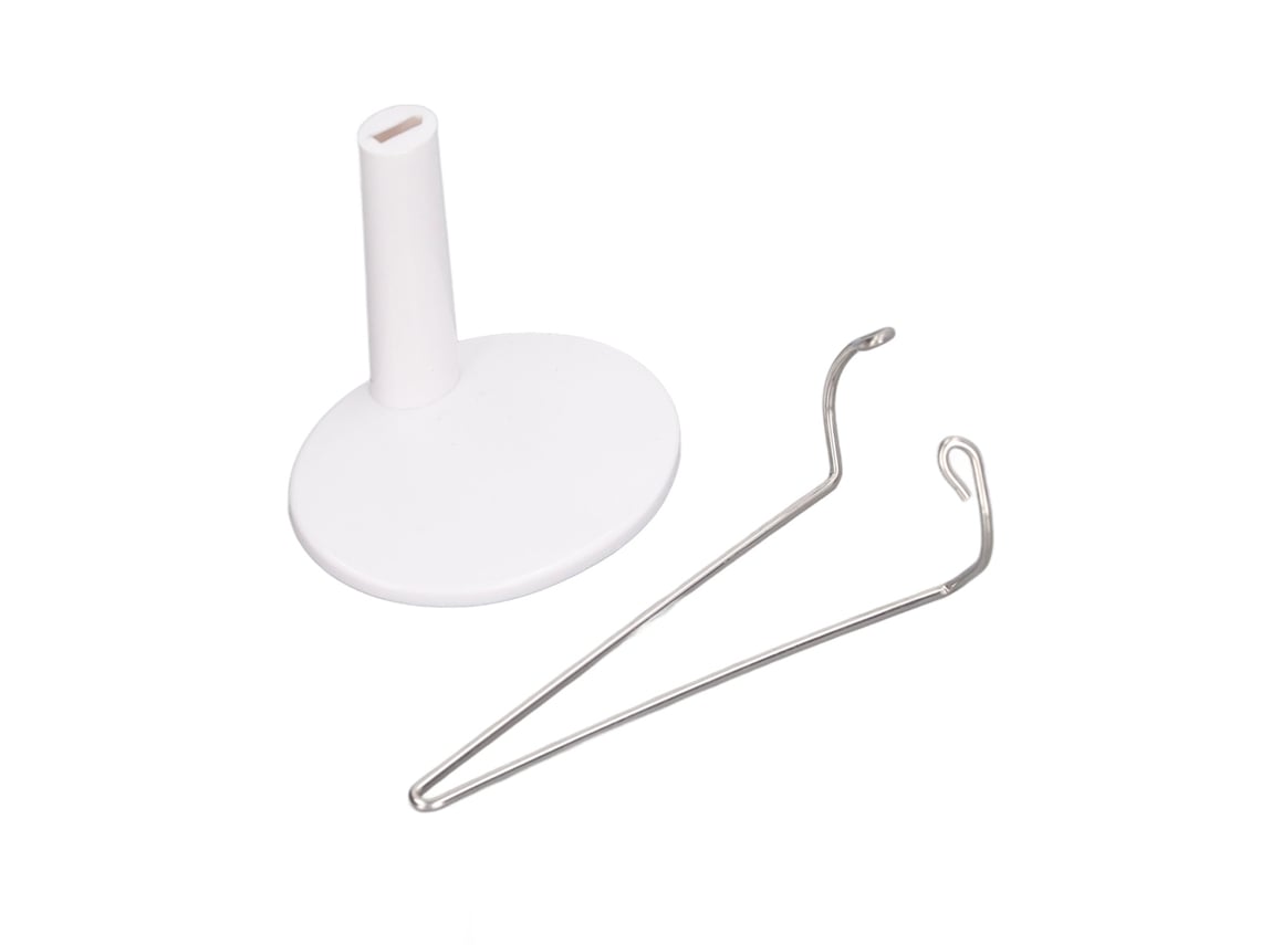 Rebe-base Para Muñecas 1/6 De Acero Inoxidable Y Plástico, Soporta Muñecas De 12 Pulgadas, Color Blanco, Ligero