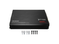 Amplificador de audio para coche de 4 canales y 6800 W, con subwoofer de aleación de aluminio y 12 V