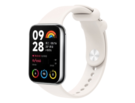 Correa de reloj inteligente para Xiaomi Mi Band 8 Pro Correa de reloj de silicona con hebilla inversa de color sólido (Color Starlight)