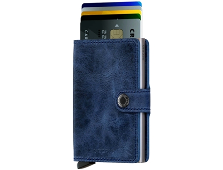 Cartera Miniwallet Vintage Blue
