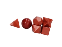 Conjunto De 7 Cristales Geométricos De Chakras Para Sanación, Meditación Y Decoración.