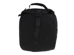 Bolsa impermeable de nailon para casco de exterior para motocicleta, bicicleta, camping y senderismo, color negro.