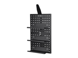 Organizador De Paneles Perforados De Aluminio Para Almacenamiento De Bicicletas - Montaje En Pared
