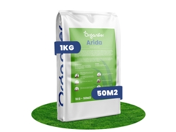 Semilla de césped árido resistente a la sequía 1 kg para 50 m² Organifer