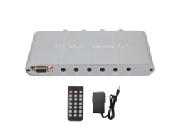 Divisor de interfaz multimedia 4K HD 1x8 con extensión