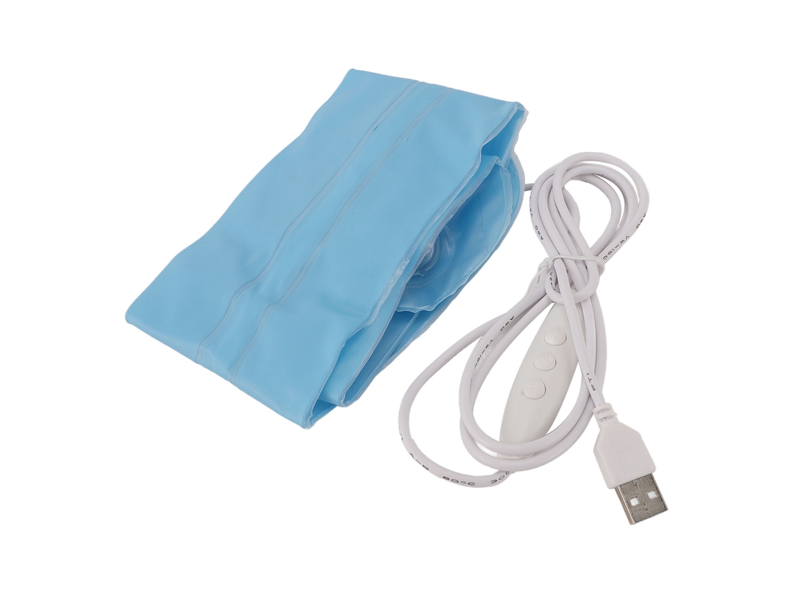 2026-linterna Inflable De Camping Usb Plegable Portátil Para Exterior Blogging Streaming Azul L 65cm
