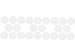 Juego de 3 ganchos adhesivos transparentes CHABERLU