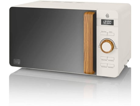 Microondas SWAN SM22036 (20L - Sin Grill - Blanco)