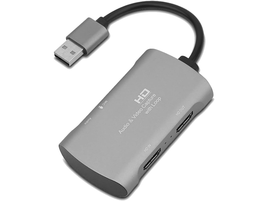1 Unidad Compatible Con Tarjeta De Captura De Vídeo Usb Para Grabación.