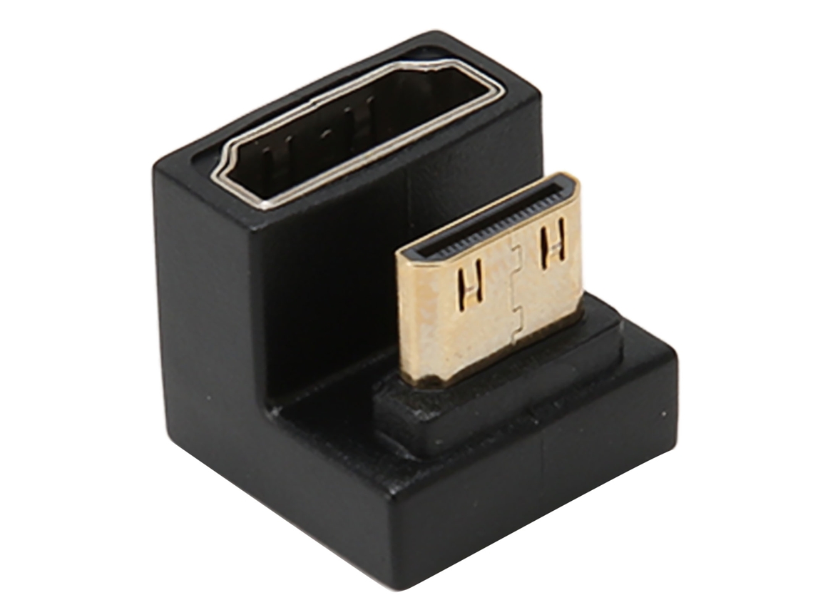 Adaptador Mini Hd Para Hd 180 Graus Macho Para Fêmea 8k 60hz 48gbps Para Pc Tv Projetor